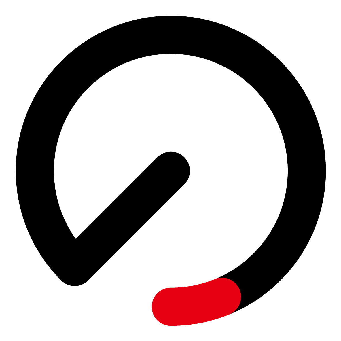 Black circle mark (PNG)