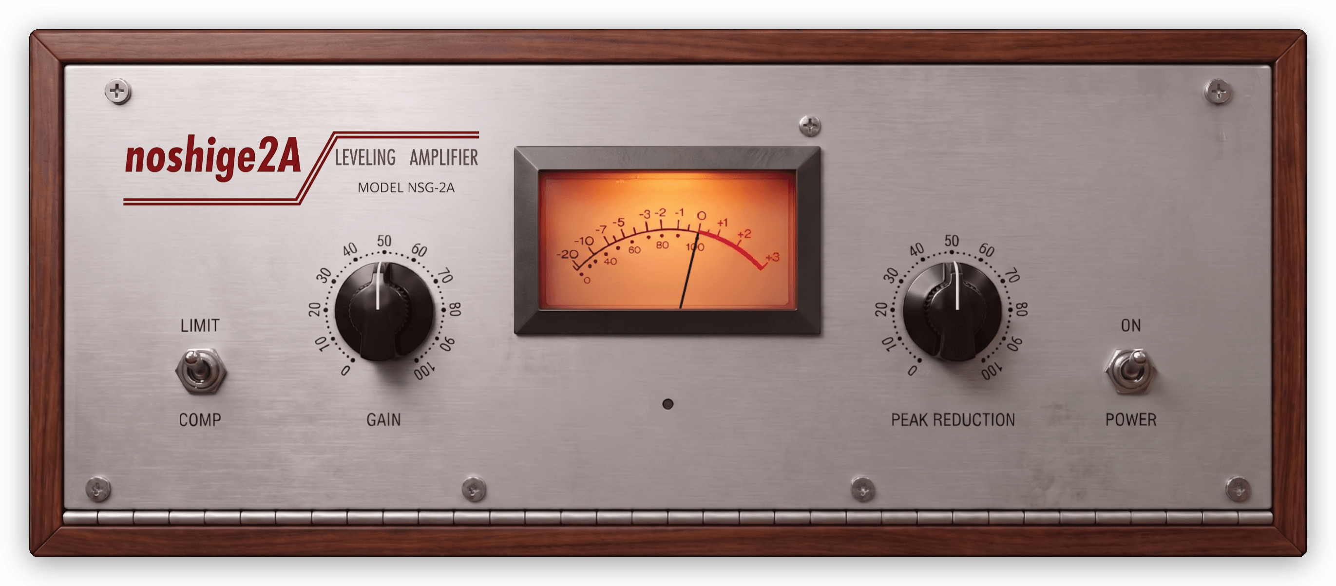 noshige2A — optical leveler plugin (panel preview)